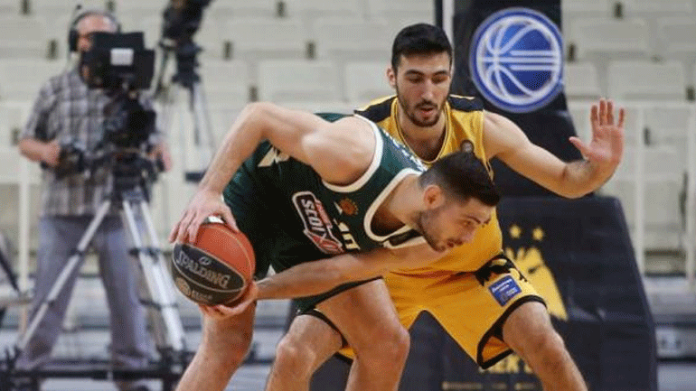 Μπάσκετ: Στους τελικούς της Α1 με ανατροπή ο Παναθηναϊκός, 78-71 την ΑΕΚ