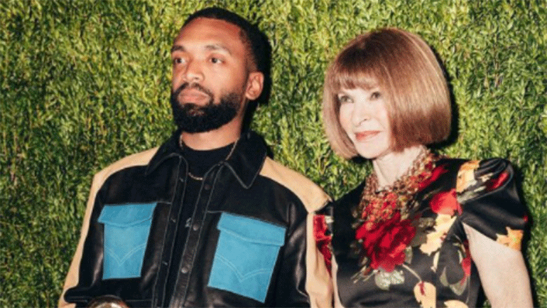 Ο Kerby Jean-Raymond στην Εβδομάδα Υψηλής Ραπτικής στο Παρίσι