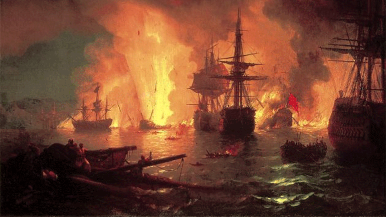 Τα Ορλωφικά: Η ελληνική επανάσταση του 1770