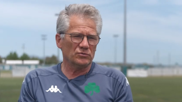 Ο Λάζλο Μπόλονι στον ΟΠΑΠ για τον τελικό του Champions League