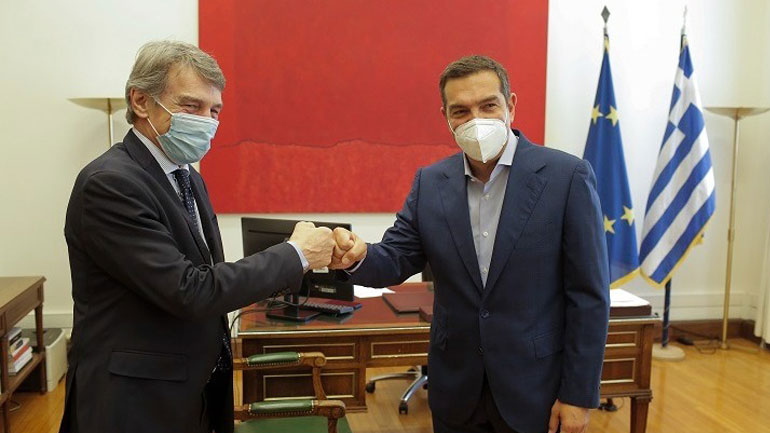 Τσίπρας με Σασόλι: «Ευκαιρία» για τις «προοδευτικές δυνάμεις να πρωτοστατήσουν σε μια αναγκαία αλλαγή για την Ευρώπη»