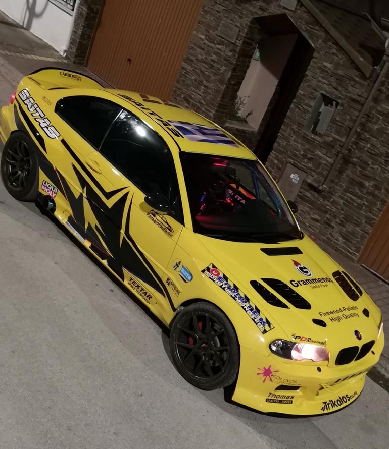 Με αυτό το όχημα θα αγωνιστεί ο Χρήστος.