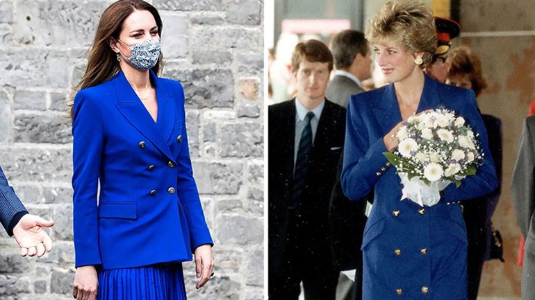 H εμφάνιση της Kate Middleton που αντέγραψε από την πριγκίπισσα Diana