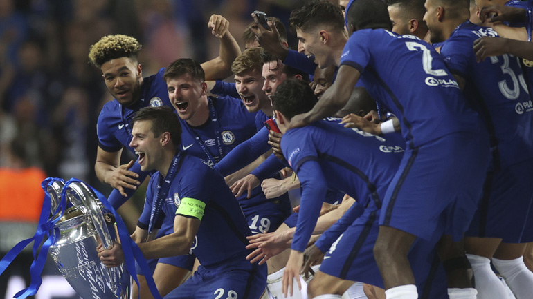 Champions League: Η απονομή του τροπαίου στην Τσέλσι!