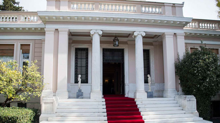 Ολοκληρώθηκε η συνάντηση Μητσοτάκη-Τσαβούσογλου στο Μαξίμου