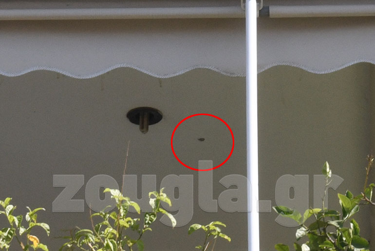 Τρύπα από την βολίδα της σφαίρας