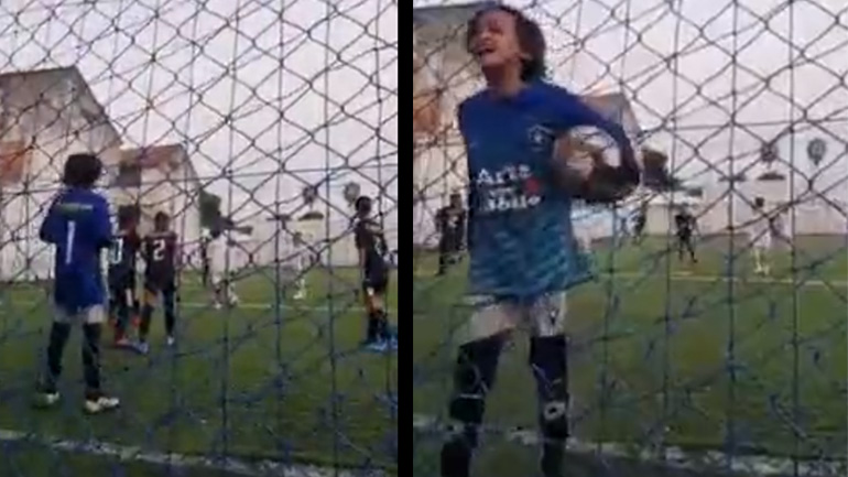 Ο πανηγυρισμός του τερματοφύλακα