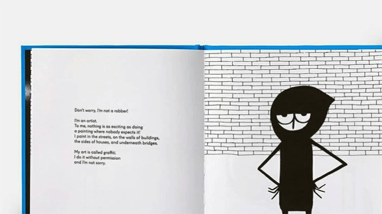 «Banksy Graffitied Walls and Wasn’t Sorry»: Ένα νέο βιβλίο για παιδιά