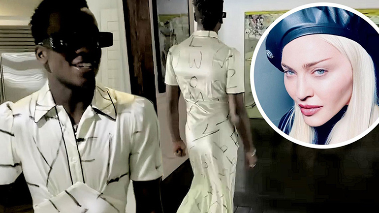 Ο 15χρονος γιος της Madonna ποζάρει με φόρεμα και στέλνει το δικό του μήνυμα