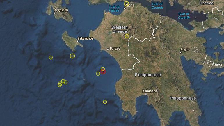 Σεισμός 3,5 Ρίχτερ στον Πύργο