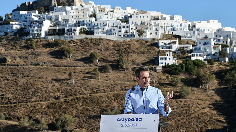 Κ. Μητσοτάκης: Η Αστυπάλαια είναι η δοκιμαστική βάση για την πράσινη μετάβαση