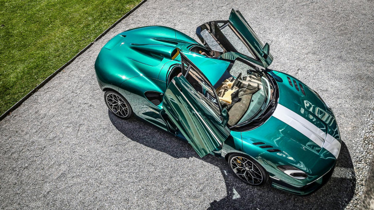 Ο μεγάλος αεραγωγός πίσω είναι πλήρως λειτουργικός, δεν είναι απλά ένα αισθητικό τρικ.