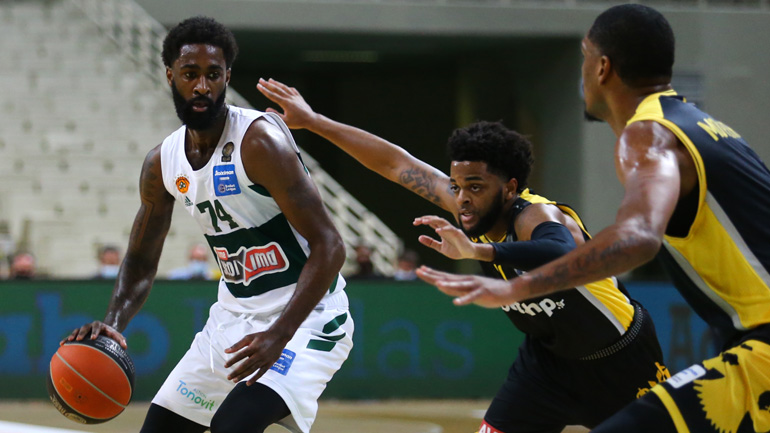 Παναθηναϊκός: Στον… αέρα η συμμετοχή του Σαντ-Ρος στον πρώτο τελικό της Basket League