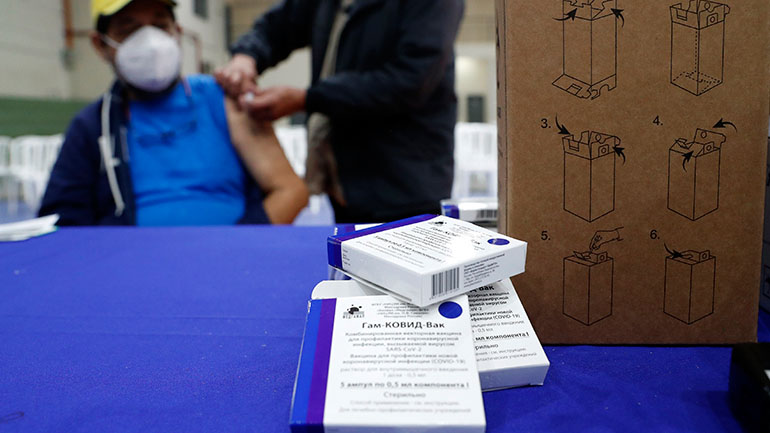 Η Συρία έλαβε την πρώτη αποστολή του ρωσικού εμβολίου Sputnik-V