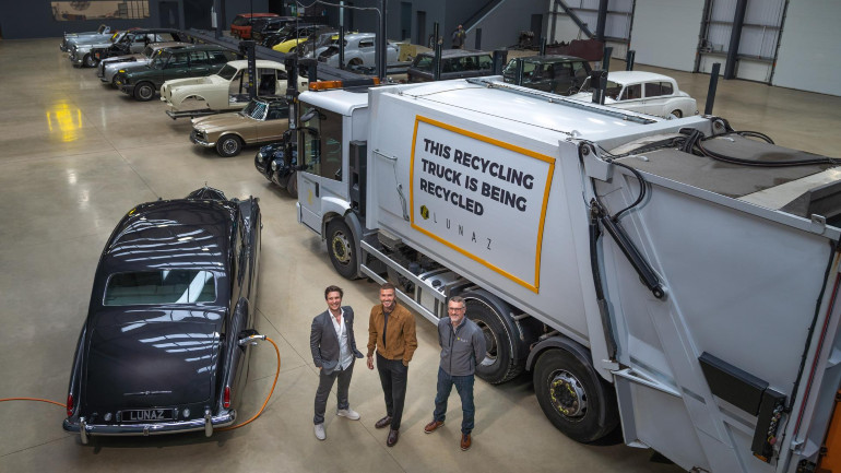 Τα κεντρικά της Lunaz βρίσκονται στο Silverstone.