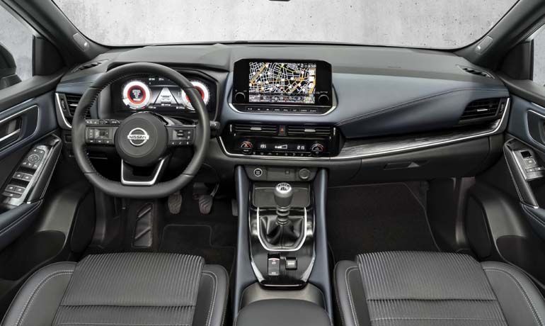 Πλήρως ψηφιακό το εσωτερικό. 