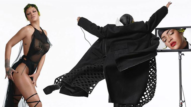 H Rihanna κάνει styling και φωτογραφίζει τον εαυτό της για το εξώφυλλο της ιταλικής Vogue