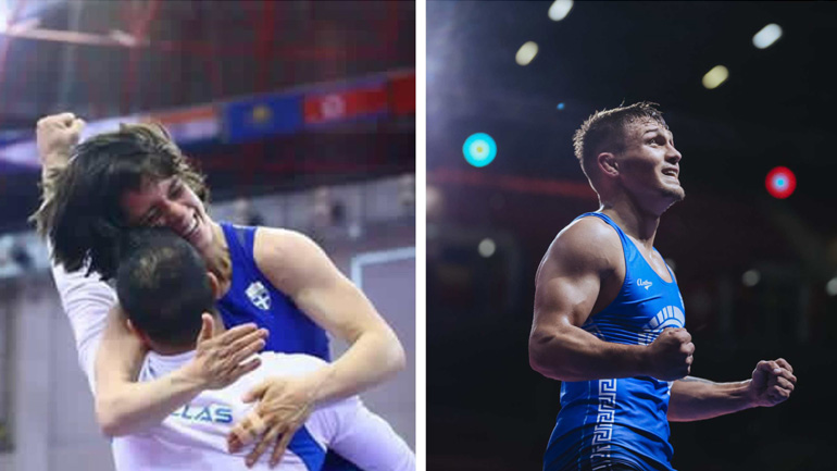 Πάλη: Πριμ 20.000 ευρώ σε Πρεβολαράκη – Πιλίδη