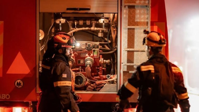 Στις φλόγες σπίτι στην Ιεράπετρα Στις φλόγες σπίτι στην Ιεράπετρα