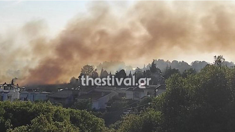 Θεσσαλονίκη: Οριοθετήθηκε η πυρκαγιά στοv δήμο Πυλαίας – Δεν εκκενώθηκε οικισμός Θεσσαλονίκη: Οριοθετήθηκε η πυρκαγιά στοv δήμο Πυλαίας – Δεν εκκενώθηκε οικισμός