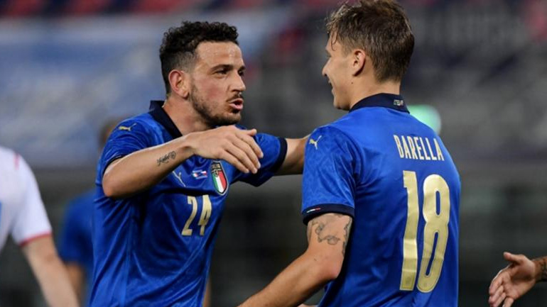 Θετικό το δείγμα για την Ιταλία, 4-0 την Τσεχία