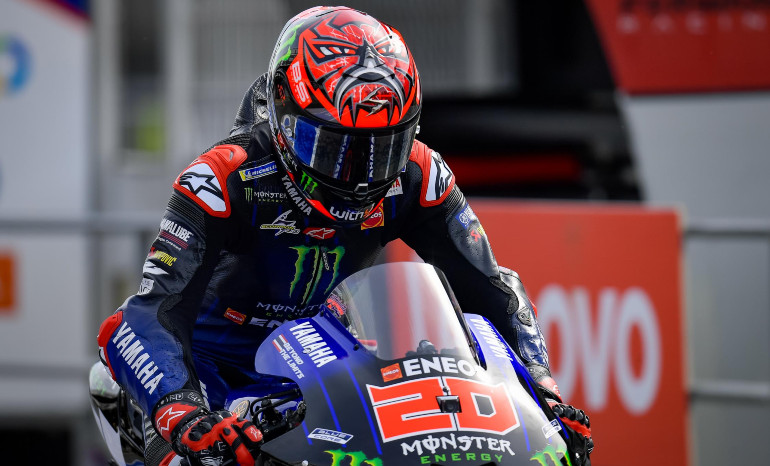 Πάλεψε για τη νίκη ο Quartararo, αλλά στο τέλος οι ατυχίες και τα λάθη τον άφησαν στη 4η θέση.