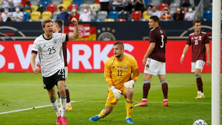 Καταιγιστική πριν το Euro η Γερμανία, συνέτριψε 7-1 τη Λετονία