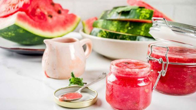 Καλοκαιρινή μαρμελάδα καρπούζι