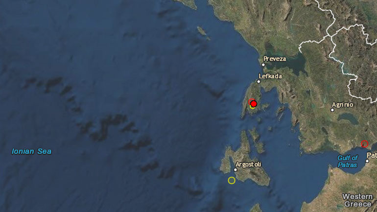 Σεισμός 3,3 Ρίχτερ στη Λευκάδα