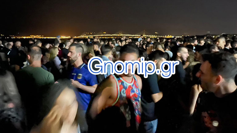 Πάτρα: Το αδιαχώρητο στην Πλαζ- Πάρτι με περισσότερα από 2.000 άτομα