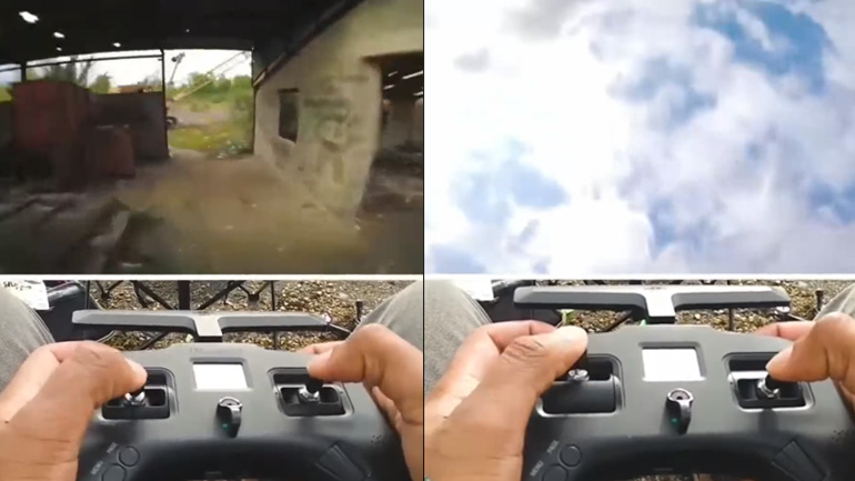 Πώς είναι να οδηγείς ένα γρήγορο drone (FPV)