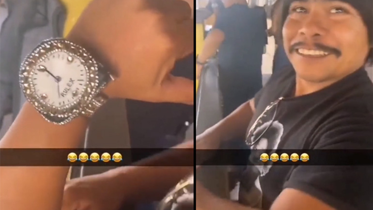 Κοίτα το Rolex που πήρα!