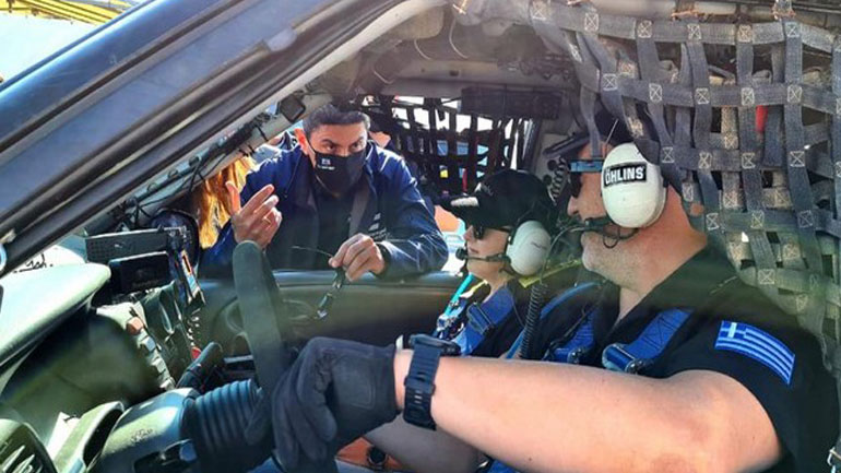 Στην πίστα του Rally Greece Offroad,στο Άργος Ορεστικό ο Λευτέρης Αυγενάκης