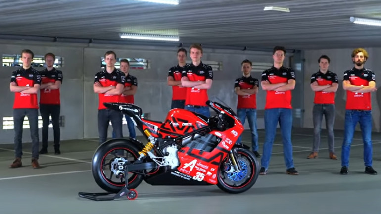 Ολλανδοί φοιτητές παρουσιάζουν το δικό τους ηλεκτρικό superbike