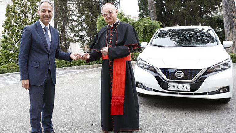 Τι δώρο έκανε η Nissan στο Βατικανό την Παγκόσμια Ημέρα Περιβάλλοντος