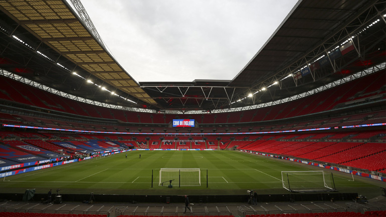 Με πιστοποιητικά εμβολιασμού οι φίλαθλοι στο Γουέμπλεϊ