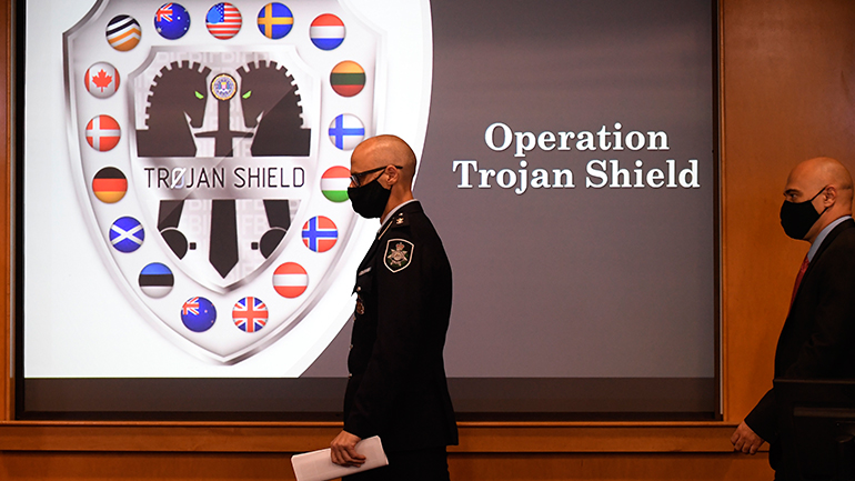 Επιχείρηση Trojan Shield: Πώς «έσπασε» κρυπτογραφημένο δίκτυο επικοινωνίας εγκληματιών – 800 συλλήψεις παγκοσμίως