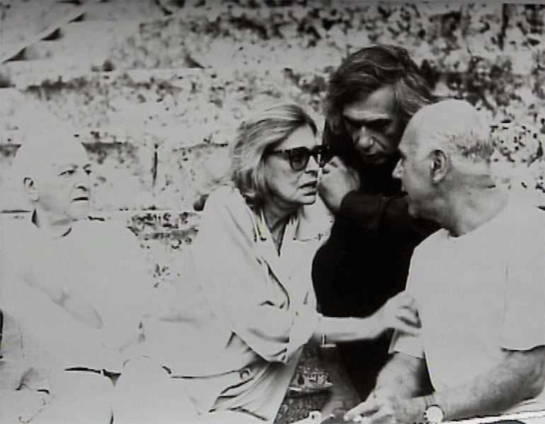  Ο Ανδρέας Βουτσινάς με τη Μελίνα Μερκούρη