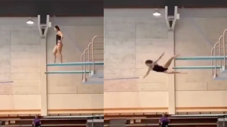 Βουτιά στην πισίνα – fail