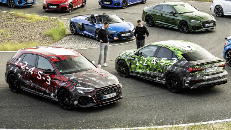 «Πύραυλοι εδάφους» τα νέα Audi RS3 Sportback και RS3 Sedan
