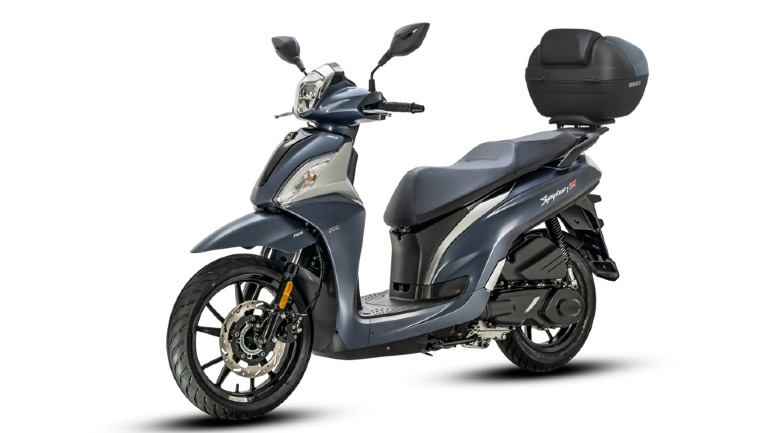 Το νέο SYM Symphony ST 200 με σύστημα απόσβεσης ανύψωσης του κινητήρα