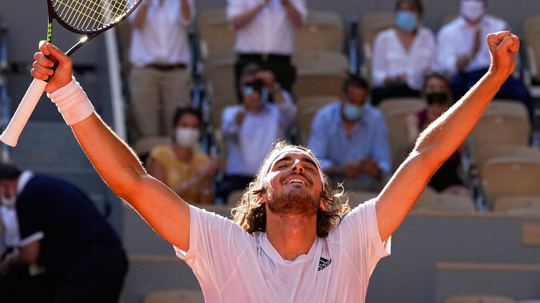 To μεγάλο ποσό που θα πάρει ο Τσιτσιπάς μετά την πρόκριση στον τελικό του Roland Garros