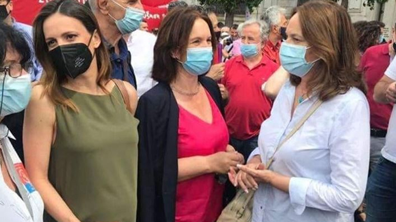 Η νέα εμφάνιση της Έφης Αχτσιόγλου με φουσκωμένη κοιλίτσα