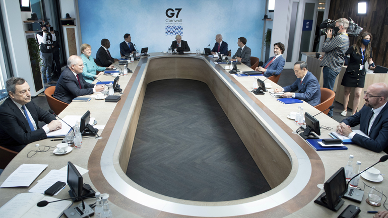 G7: Συναίνεση για το ντάμπινγκ στην Κίνα και τις παραβιάσεις των ανθρωπίνων δικαιωμάτων