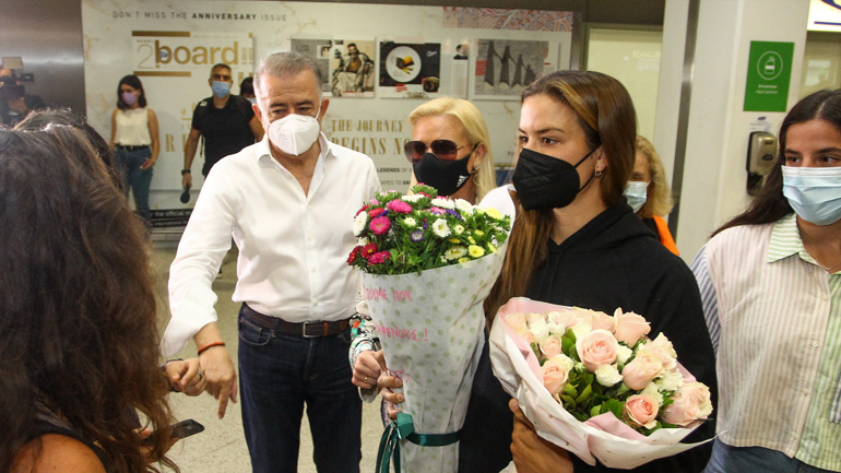 Μαρία Σάκκαρη: Επέστρεψε στην Αθήνα μετά την ονειρική της πορεία στο Ρολάν Γκαρός!