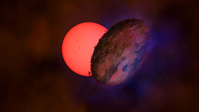 Ανακαλύφθηκε κοντά στο κέντρο του γαλαξία μας ένα γιγάντιο άστρο που «αναβοσβήνει»