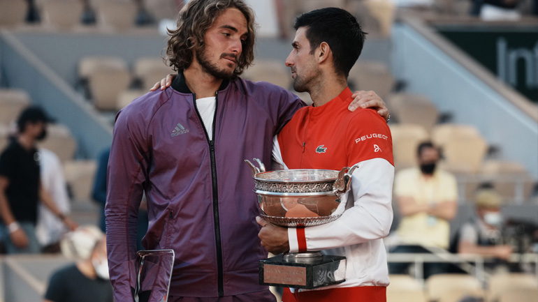 Τζόκοβιτς: «Ο Τσιτσιπάς θα κατακτήσει πολλά grand slam. Σας ευχαριστώ Έλληνες»