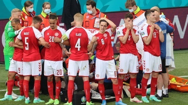 Σταθερή και καλή η υγεία του Έρικσεν