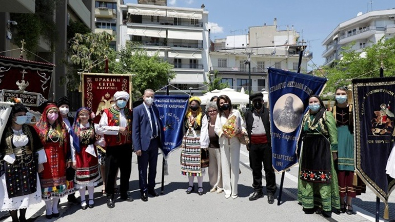 Επίσκεψη αντιπροσωπείας της Επιτροπής «Ελλάδα 2021» σε Κατερίνη και Λιτόχωρο