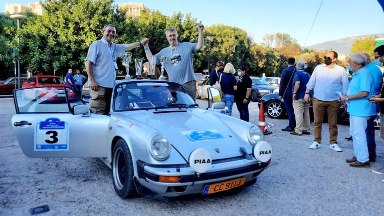 Αυλαία για το Διεθνές Historic Acropolis Regularity Rally